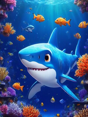 cover image of The Shark Who Wanted Friends
